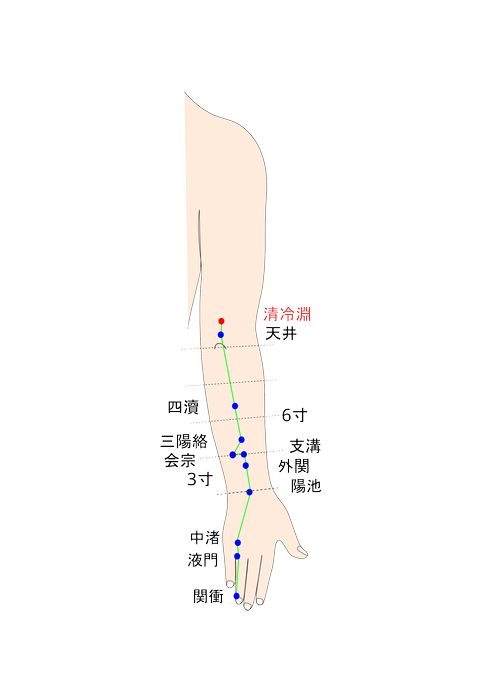 清冷淵（せいれいえん）のイラスト